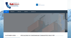 Desktop Screenshot of calsubmeter.com