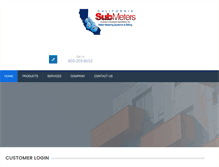 Tablet Screenshot of calsubmeter.com